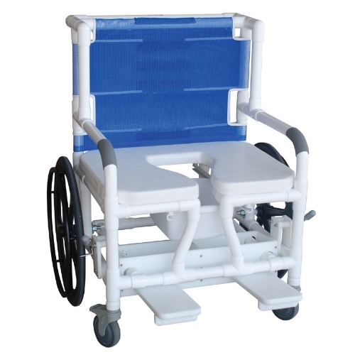 Picture of Bariatric Shower Commode Transfer Chairs