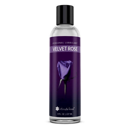 Picture of Velvet Rose Water Based Personal Lubricant-(8oz bottle)