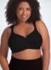 Picture of (Uma) Cotton Wirefree Nursing Bra 2-Pack (one White and one Black)