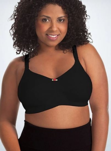 Picture of (Uma) Cotton Wirefree Nursing Bra 2-Pack (one White and one Black)