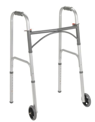 Picture of Two Button Rolling Walker with 5" Wheels