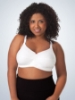 Picture of (Uma) Cotton Wirefree Nursing Bra 2-Pack (one White and one Black)