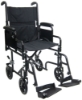 Picture of Detachable Desk Length Arm Transport Wheelchair