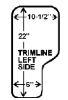 Picture of Flip-Away Padded Trimline Half Tray