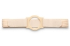 Picture of Nu-hope cool comfort belt for ostomy and hernia support white, medium ring plate 2-3/8"