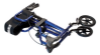 Picture of Lumex Hybrid LX Rollator Transport Chair, Titanium