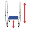 Picture of Adjustable Step Stool with Two Handles