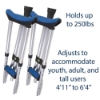 Picture of Folding Crutches