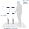 Picture of Folding Crutches