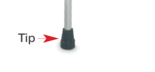 Picture of 2" Crutch Replacement Tips