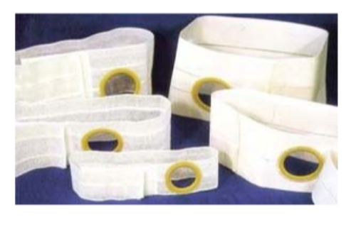 Picture of Nu-Form Support Belt, 6 in., White Regular Elastic, 2XL (119 - 132cm) 3-1/4 in.