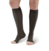 Picture of AW Style 391OT Luxury Opaque Open Toe Knee Highs - 30-40 mmHg