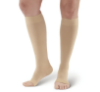 Picture of AW Style 391OT Luxury Opaque Open Toe Knee Highs - 30-40 mmHg