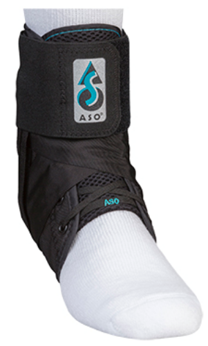 Picture of ASO w/ Plastic Stays Ankle Stabilizer (black)