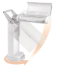 Picture of OttLite Classic 2x Magnifier Task Lamp with Swivel Base - White