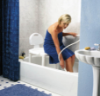 Picture of Carex Universal Bath Seat Bench with Back