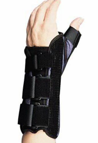 Picture of Wrist Brace with Thumb Spica, Left, Medium