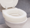 Picture of Hinged Elevated Toilet Seats-Elongated