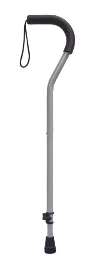 Picture of Offset Aluminum Cane with Tab-Loc Silencer