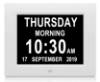 Picture of 8" Full Text Day Clock