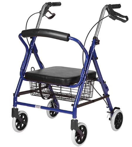 Picture of DMI Ultra Lightweight Hemi Aluminum Rollator