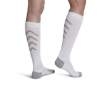 Picture of Athletic Recovery Socks Calf-White Medium 15-20mmHG, Closed Toe