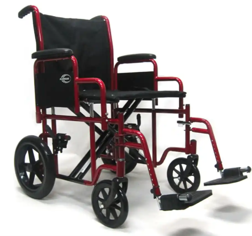 Picture of Deluxe Bariatric Transport Wheelchair ***OVERSIZED***