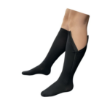 Picture of (BIG & TALL) Original Closed Toe 20-30 mmHg Zipper Firm Compression Leg Swelling Socks- Black