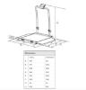 Picture of Dual Ramp Wheelchair Scale with Adapter - 1000lb capacity, Metal