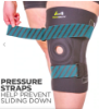 Picture of Extended Sizes Knee Brace for Large Legs | Plus Size Patella Support Sleeve with Adjustable Thigh & Calf Straps