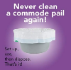 Picture of Box of 20 Carebag Commode Liners with Super Absorbent Pad