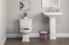 Picture of Open-Front Elevated/Raised Toilet Seat with 3" Lift-Elongated