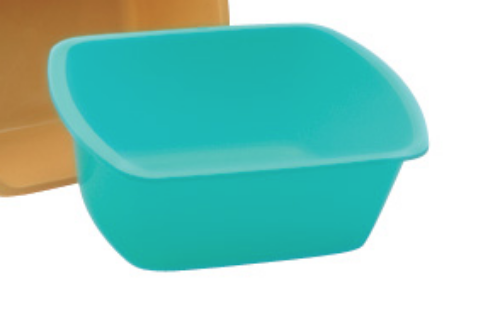 Picture of Foot Tub Plastic Wash Basin- 7 Quart/6.6 Liter - Turquoise