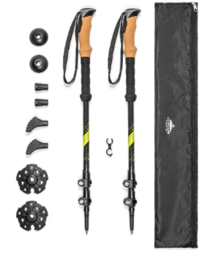 Picture of Mountain Tech Trekking Poles -Green/Black