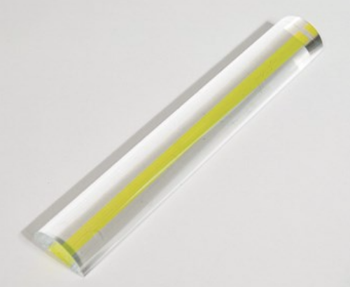 Picture of Bar Magnifier with Yellow Tracker Line- 2x