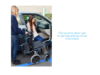 Picture of Heavy Duty Lightweight Transport Chair, 22" with Hand Brakes & Swingaway Footrests