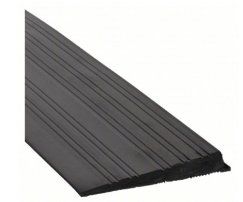 Picture of NATIONAL GUARD ADA Compliant Ramp: 3 ft Door Wd, Charcoal, 6 in Wd, 36 in Lg, 1/2 in Ht