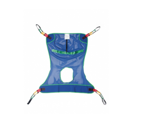 Picture of Reusable Full-Body Patient Sling with Commode Opening, Mesh, 700 lb., Size 2XL