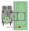 Picture of Commode Chair & Tub Access Slider System