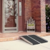 Picture of 4' L x 36" W 8" H - PVI Aluminum Solid Threshold Ramp