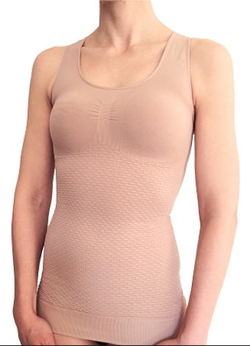 Picture of Lymphedema Compression Slimming Vest Tank Top and Micromassage Arm Sleeve (sold separately)