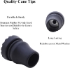 Picture of 7/8 Inch Replacement Cane Tip, Heavy Duty, Reinforced with Metal Washer