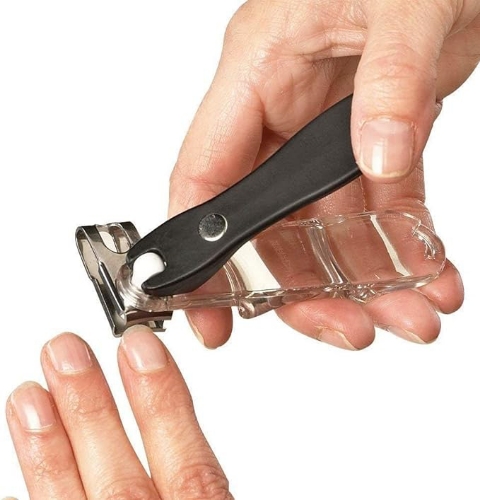 Picture of EZ Grip 360 Degree Rotary Stainless Steel Fingernail & Toenail Clipper