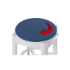 Picture of Swivel Seat Shower Stool