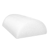 Picture of CanDo Standard PE Foam Round & Half Roller -  White & Blue