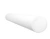 Picture of CanDo Standard PE Foam Round & Half Roller -  White & Blue