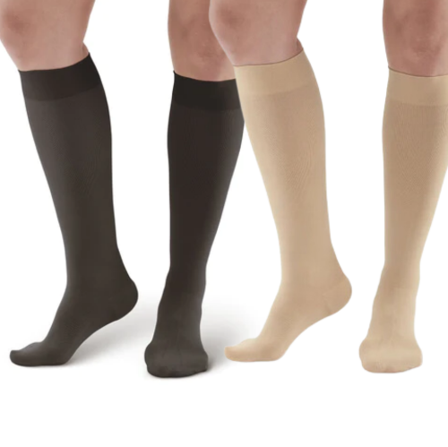 Picture of AW Style 291 Luxury Opaque Closed Toe Knee Highs (20-30 mmHg)