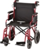 Picture of 19 inch Transport Chair with 12" Rear Wheels and hand brakes