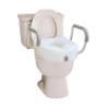 Picture of Carex Raised Toilet Seat with ADJ Handles