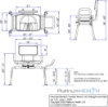 Picture of Bariatric Carousel Sliding Transfer Bench with Swivel Seat